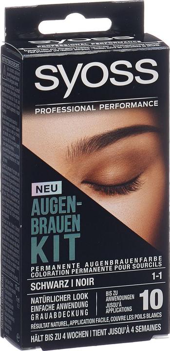 Actual product image Syoss Eyebrow Kit (Black)