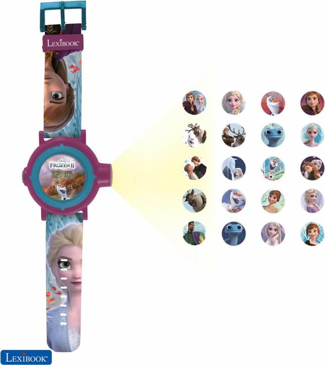 Produktbild Lexibook Disney Frozen - Digital Projection Watch (DMW050FZ) (Englisch)
