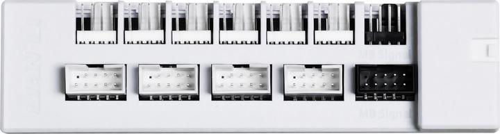 Lian-Li EDGE HUB, 4x USB, 6x PWM - weiss (6 Ventilateur)