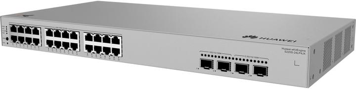 Produktbild Huawei Data Communication S220S-24LP4JX S220S-24LP4JX S220S-24LP4JX 24x10/100/1000BASE-T ports 195 W (24 Ports)