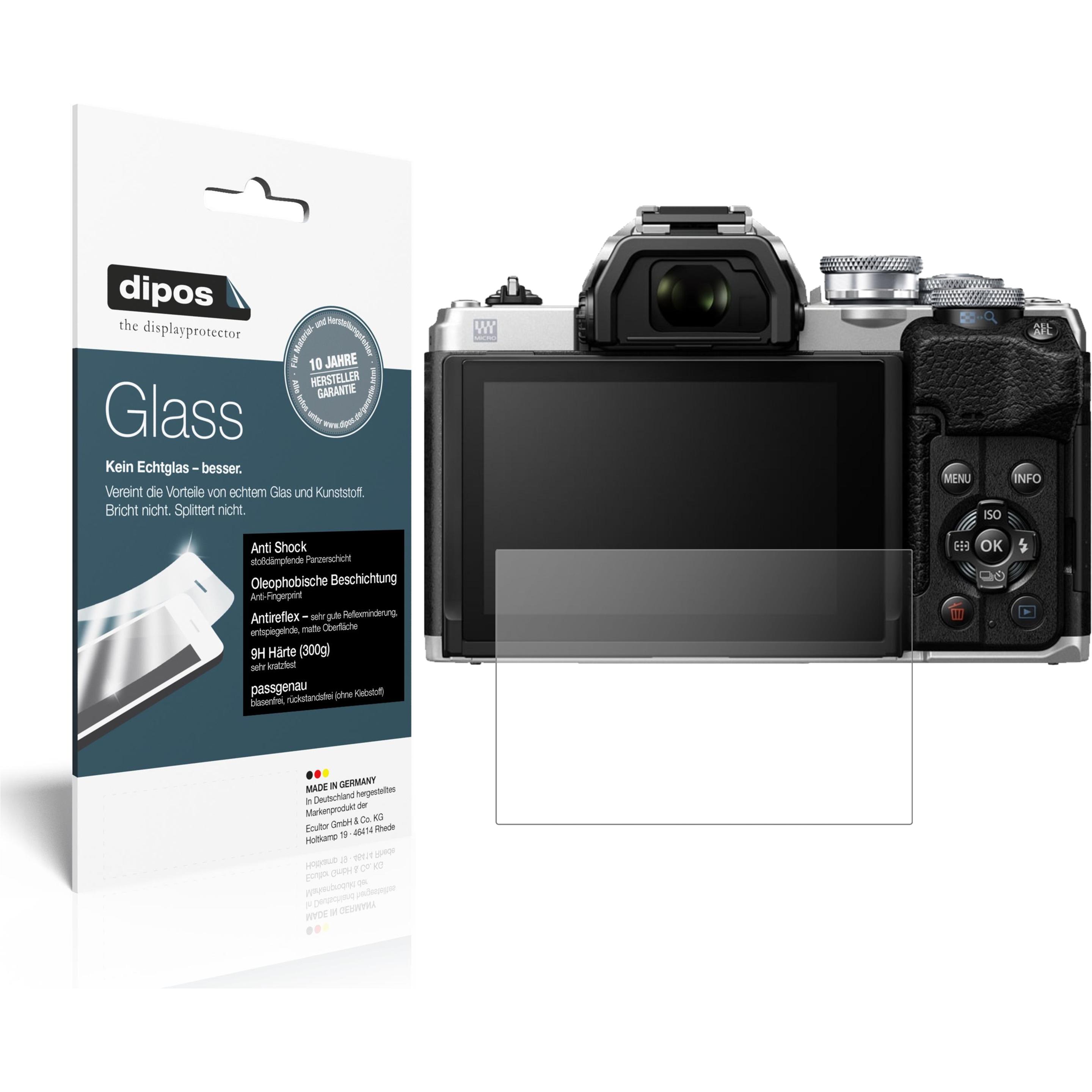Dipos Displayschutz Anti-Shock (Displayschutz, Olympus OM-D E-M10 Mark IV), Kameraschutz, Transparent