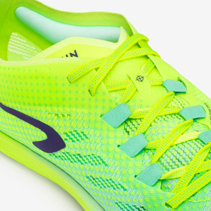 Produktbild Kiprun Laufschuhe Leichtathletik Spikes Langdistanz - AT Long grün/gelb (44)