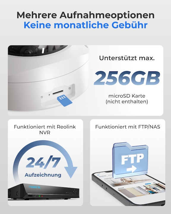 Actual product image Reolink P437-4K 8MP (3840 x 2160 pixels)