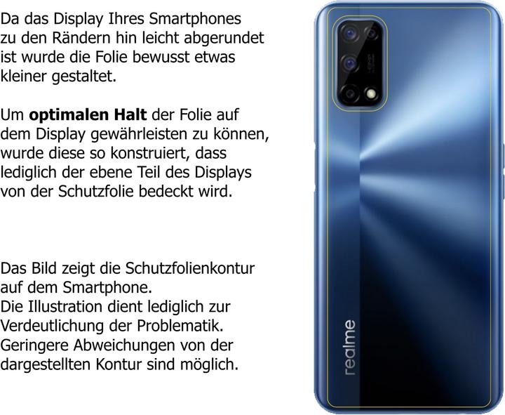 Produktbild Dipos Displayschutz Anti-Shock (1 Stück, Realme V5)