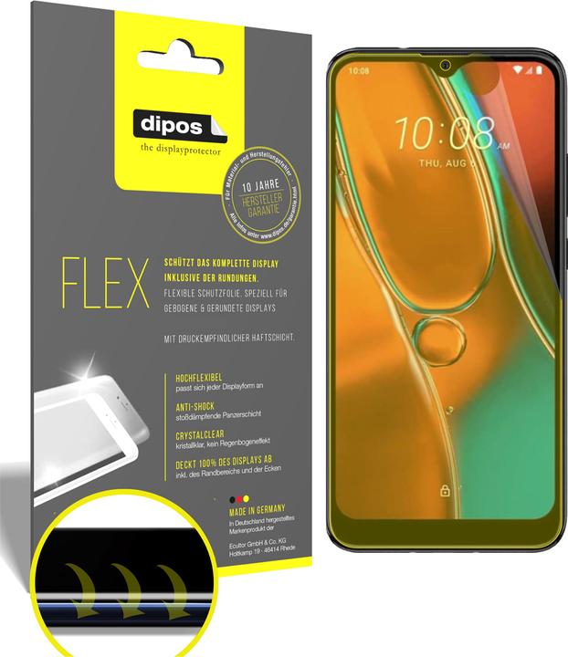 Produktbild Dipos Displayschutzfolie Full-Cover 3D (HTC Wildfire E2)