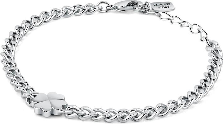 Immagine prodotto La Petite Story Bracciale con foglie dell'amicizia (19 cm, Acciaio inossidabile)