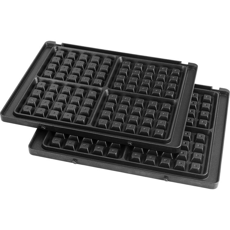 ECG ND KG 2033 Set di cialde, Piastra per waffel