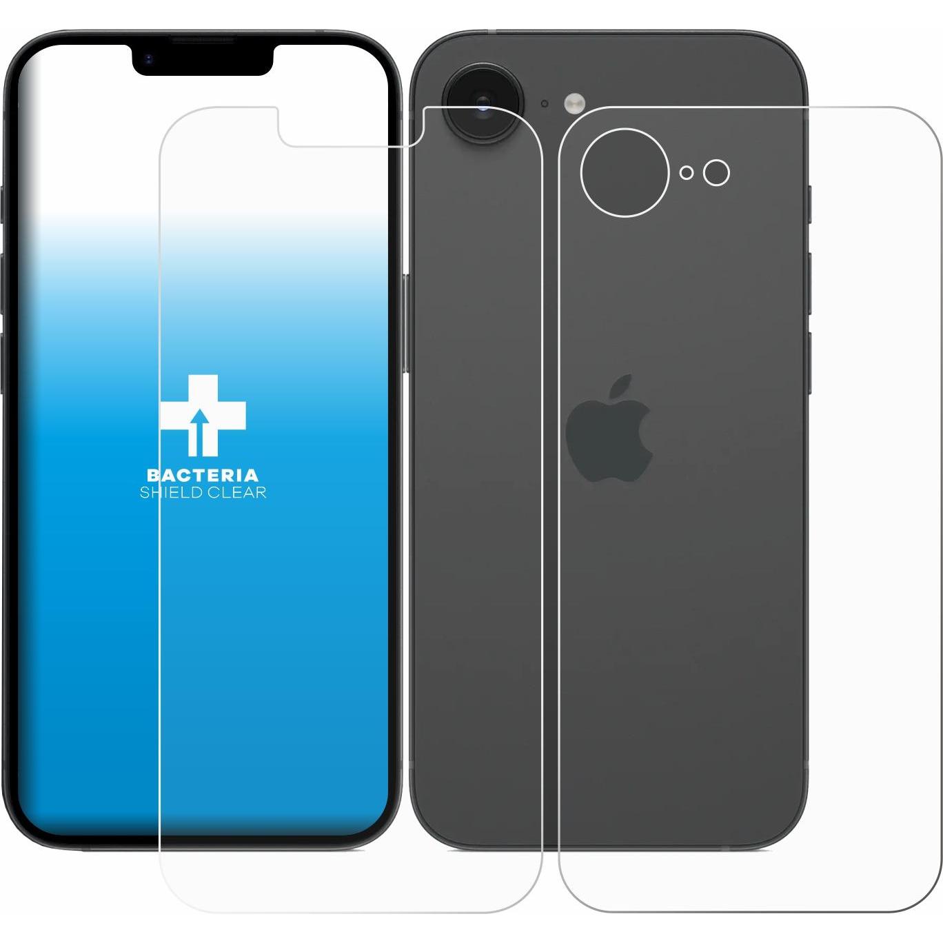 Thumbnail - upscreen Schutzfolie Displayschutz Displayschutzfolie Folie Klar antibakteriell (1 Stück, Apple iPhone 16e), Smartphone ...