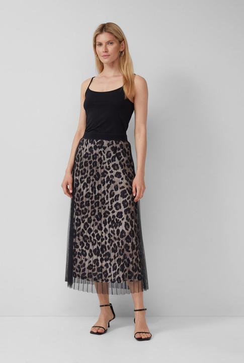 Produktbild s.Oliver Rock Mesh-Rock mit Leo-Muster (46)