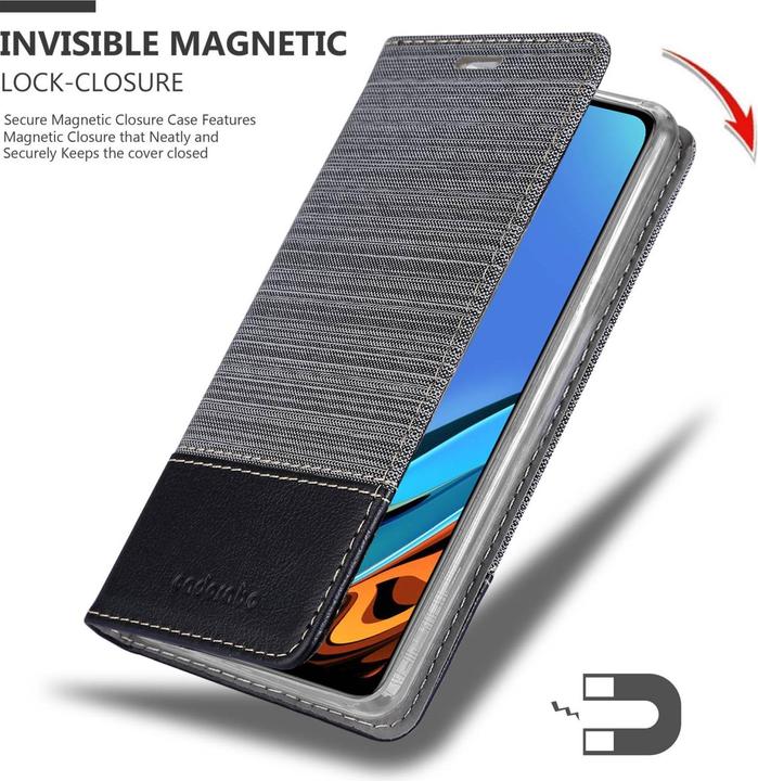 Immagine prodotto Cadorabo Copertina del libro Jeans (Xiaomi Poco M3, Xiaomi Redmi 9T)