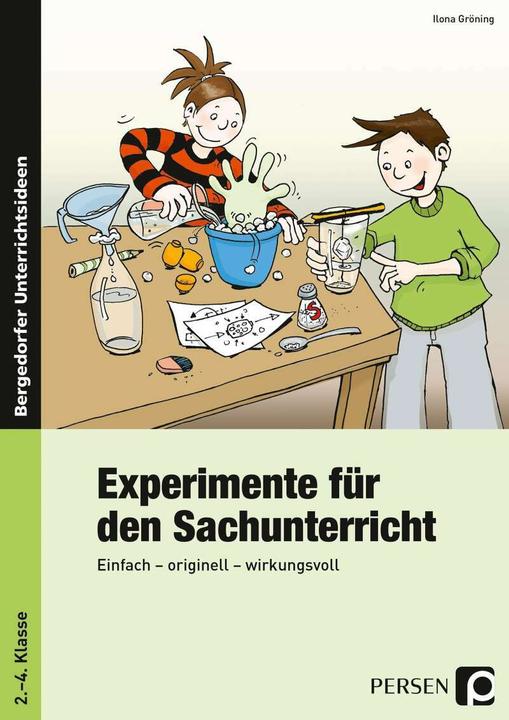 Produktbild Experimente für den Sachunterricht (Deutsch, Ilona Gröning, 2024)