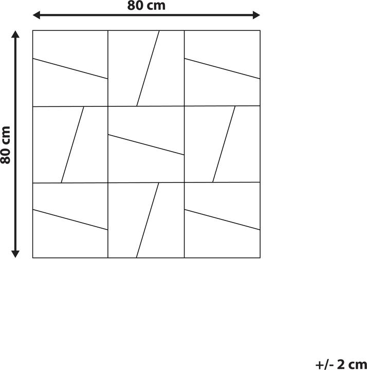 Produktbild Beliani Ancemont (80 x 80 cm)