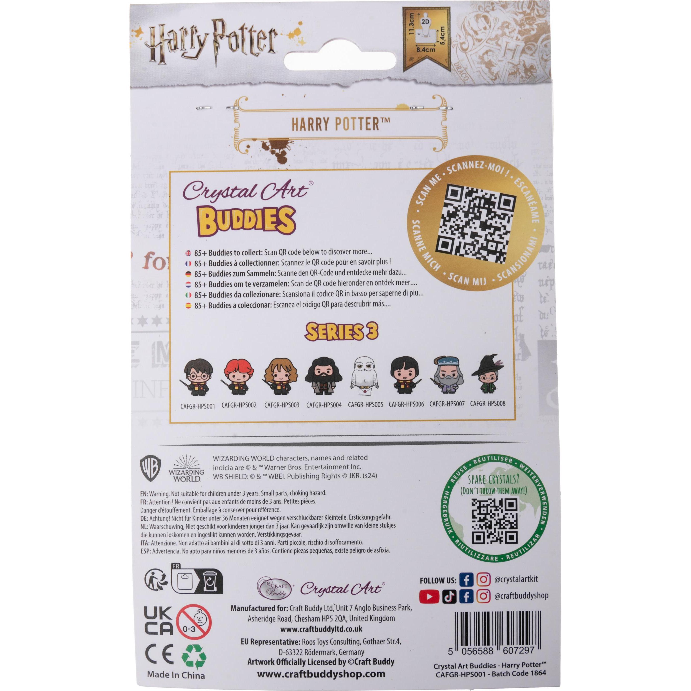 Thumbnail - Craft Buddy Harry Potter, Crystal Art Buddy ca. 11x8cm