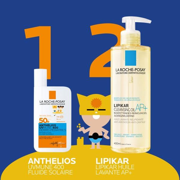 Actual product image La Roche Posay Kids Invisible Fluid UVMune (Sun lotion, SPF 50+, 50 ml, 73 g)