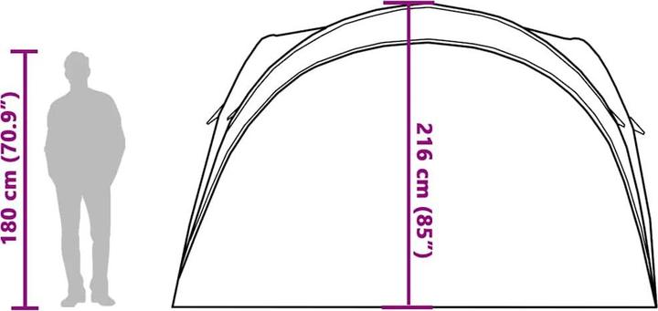 Produktbild vidaXL Partyzelt (305 cm, 305 cm)