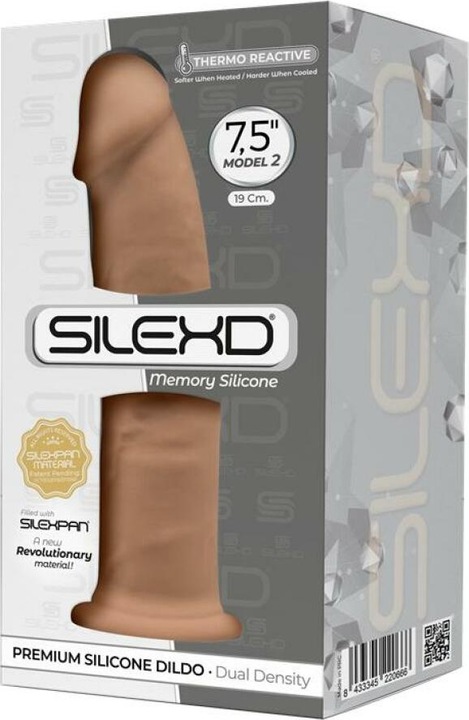 Produktbild Silexd Dildo Dual Density Mod. 2 - 7.5 Karamell