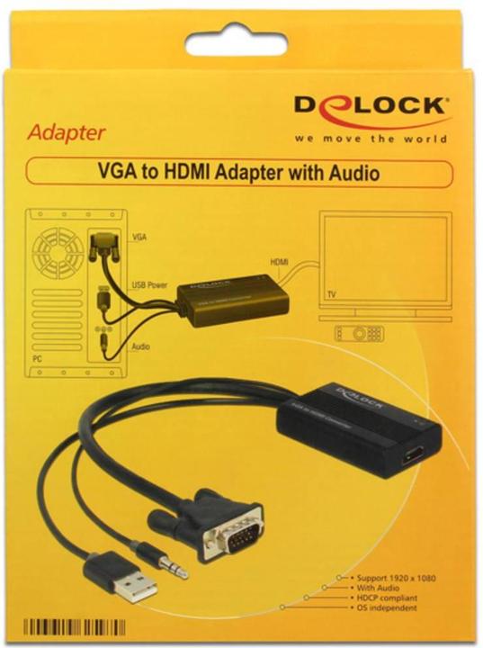 Image du produit Delock VGA à (HDMI, 21 cm)