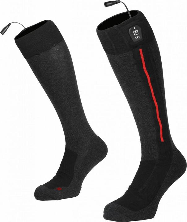 Actual product image Macna LAVA 2.0 Heizsocken schwarz-grau L 45-48 (45 - 48)