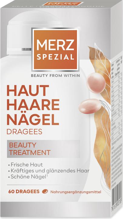 Produktbild Merz Spezial Haut Haare Nägel Dragée (60 Stück, Dragee, 133 g)