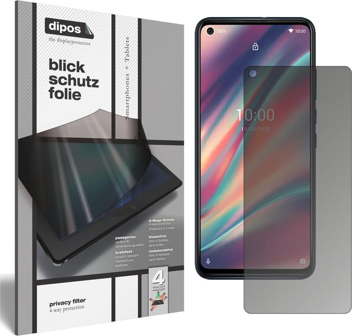 Produktbild Dipos Blickschutzfolie 4-Way Privacy (Wiko View, Wiko View 2, Wiko View 3, Wiko View Go, Wiko View XL)