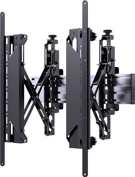 Produktbild Btech SystemX Pop-in/-Out Wandhalterung mit Feinjustierung für LG86BH5C Portrait (VESA 200 x 600) (Wand, 86", 50 kg)