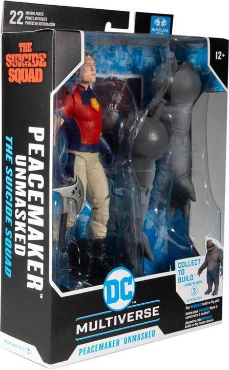 Actual product image McFarlane Suicide Squad: Peace Maker (Unmasked) - Build A