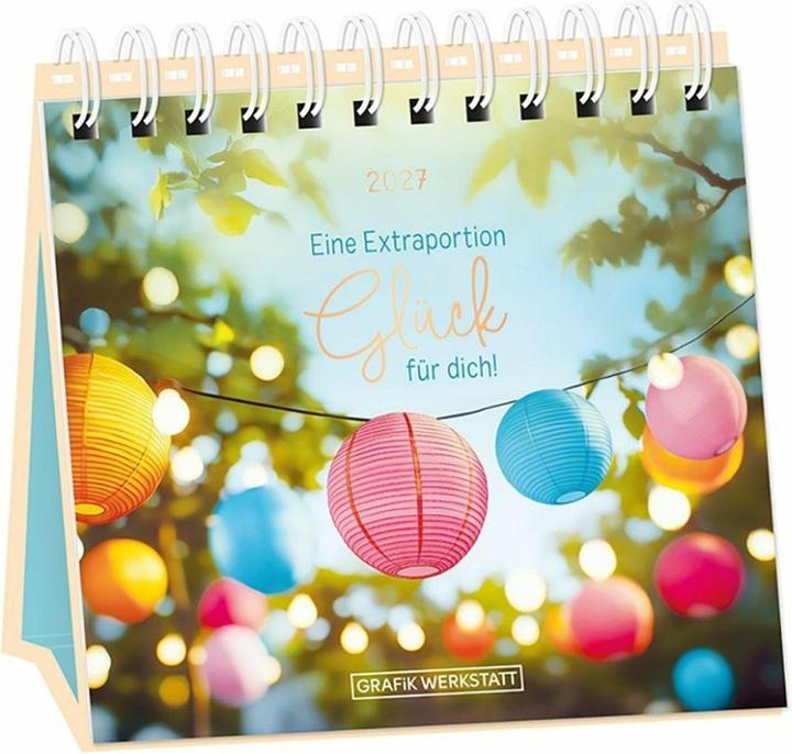 Produktbild Tischkalender 2027 Extraportion Glück (Spezial)
