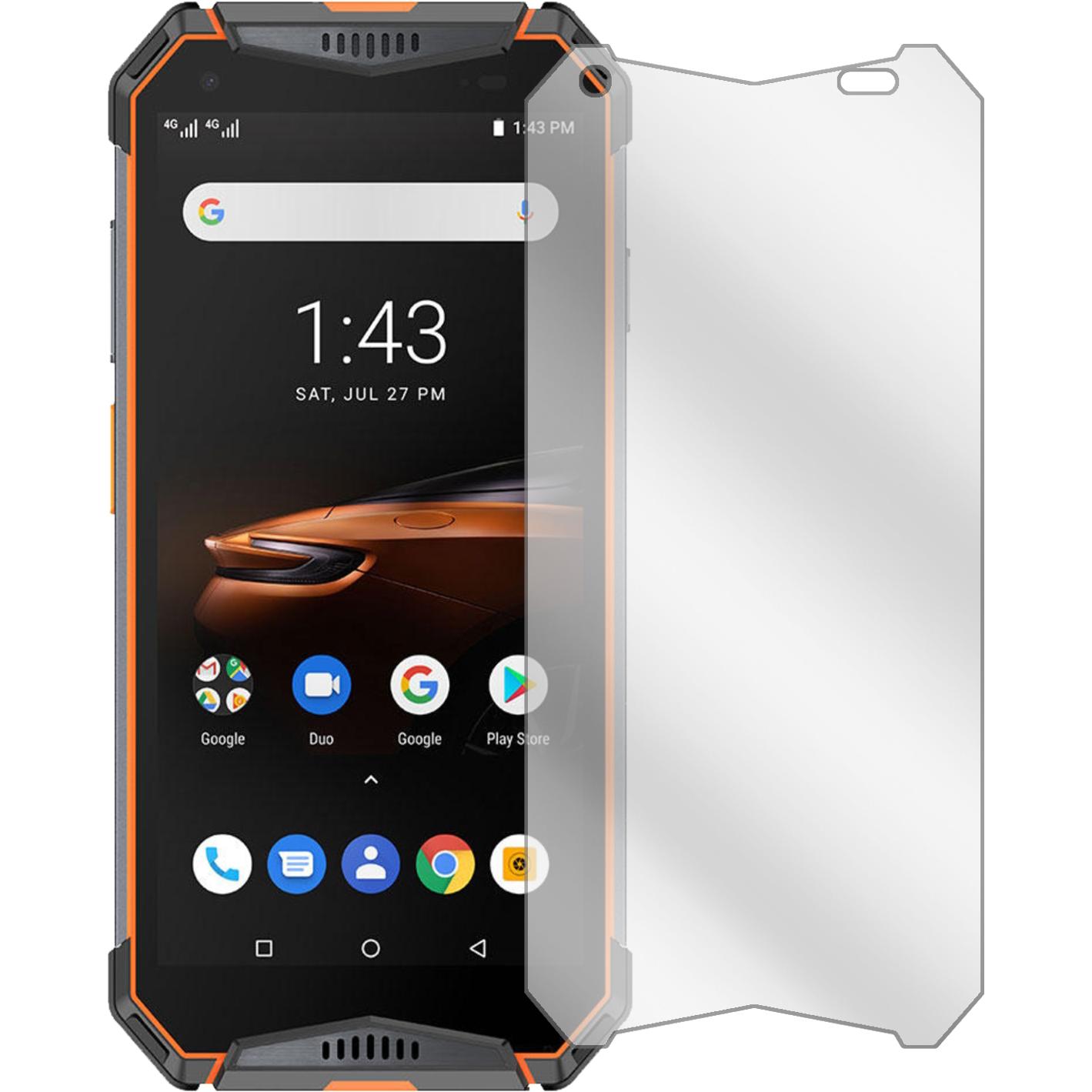 Thumbnail - Dipos Displayschutzfolie Crystalclear (2 Stück, Ulefone Armor 3W), Smartphone Schutzfolie, Transparent