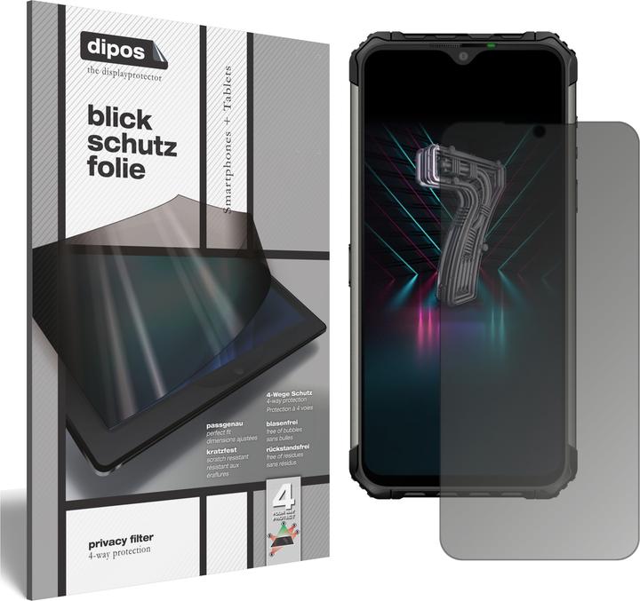 Produktbild Dipos Blickschutzfolie 4-Way Privacy (Ulefone Armor 7)