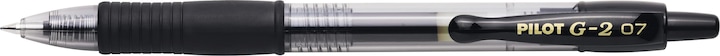 Image du produit Pilot G2 (Noir, Transparent, 1 x)