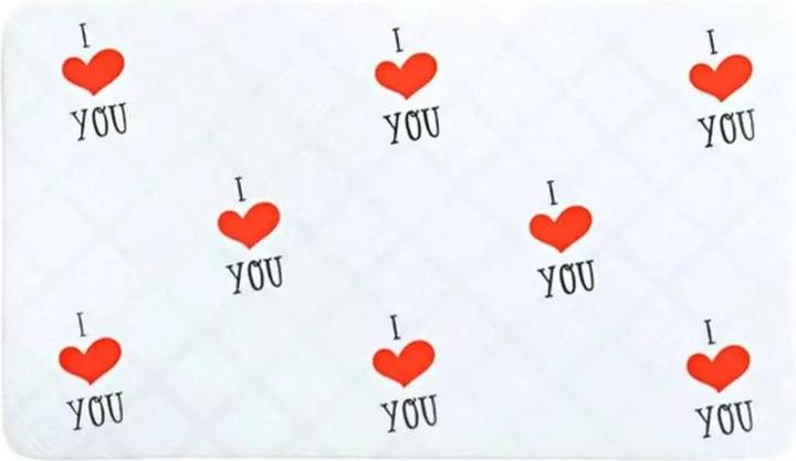 Kesper Frühstücksbrettchen I love you