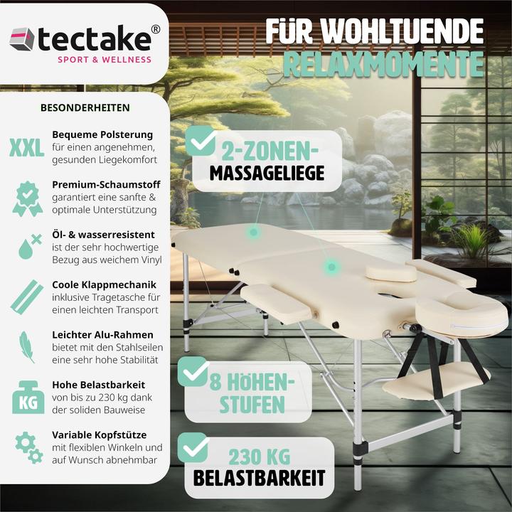 Image du produit tectake Table de massage