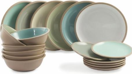 Actual product image Villa D'Este Home Tivoli Bistrot Tableware Set Gres 18pcs (18 pcs.)