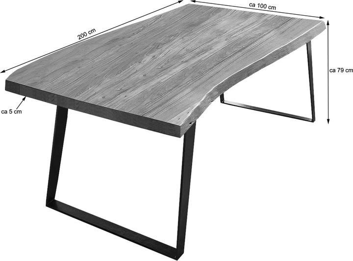 Produktbild SAM Halmstad (200 x 100 x 79 cm)