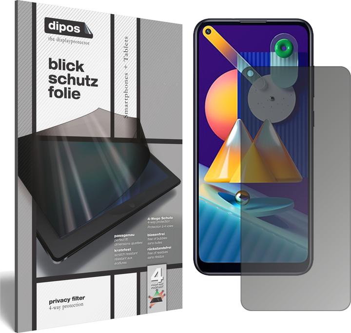 Produktbild Dipos Blickschutzfolie 4-Way Privacy (Samsung Galaxy M11)
