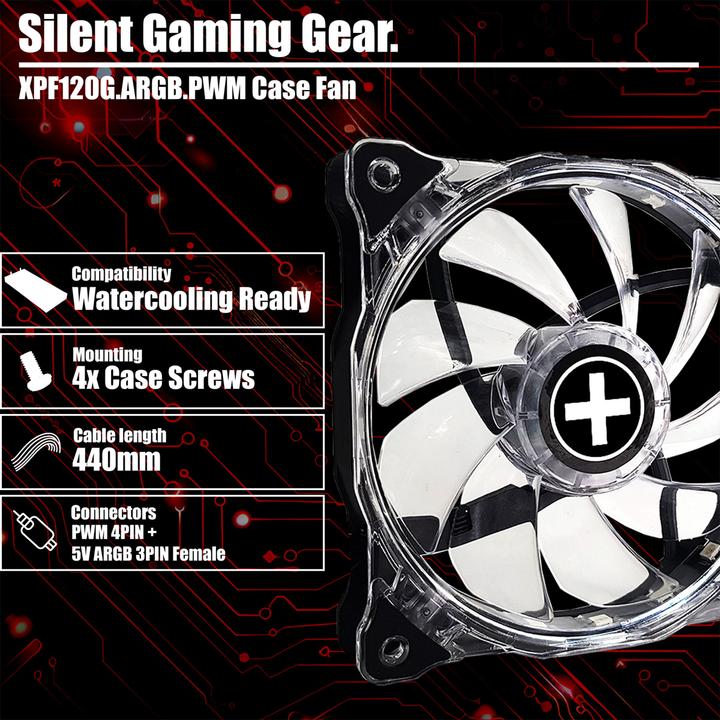Produktbild Xilence XPF120G.ARGB.PWM (120 mm, 1 x)