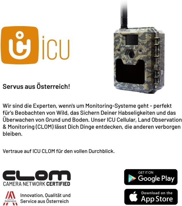 Produktbild ICUserver Clom Cam 5 Wildkamera