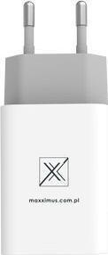 Image du produit Maxximus Chargeur réseau. Urbain 2,1A Lightning, 2xUSB (2 ports)