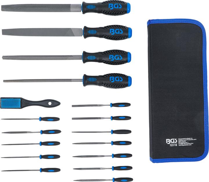 Actual product image BGS Workshop file and needle file set (320 mm)