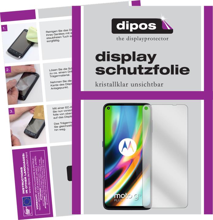 Actual product image Dipos Screen Protector Crystalclear (6 pcs., Motorola Moto G9 Plus)