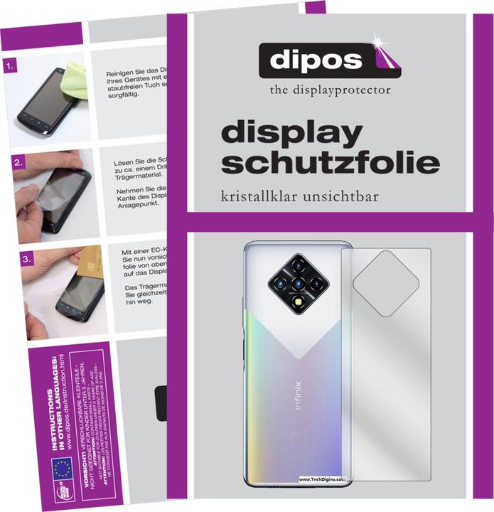 Produktbild Dipos Displayschutzfolie Crystalclear (Infinix Zero 8)