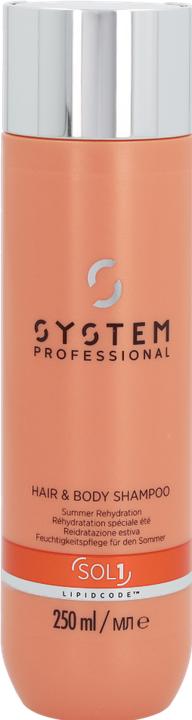 Produktbild System Professional Solar - Hair & Body Shampoo (250 ml, Flüssiges Shampoo)