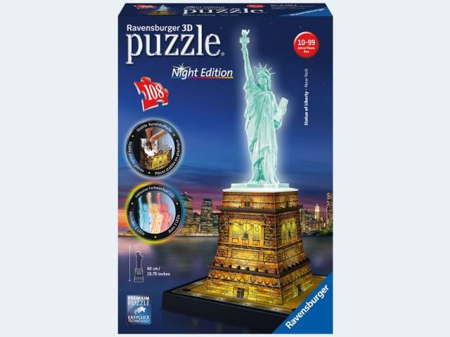 Immagine prodotto Ravensburger Statua della Libertà con luce (108 pezzi)