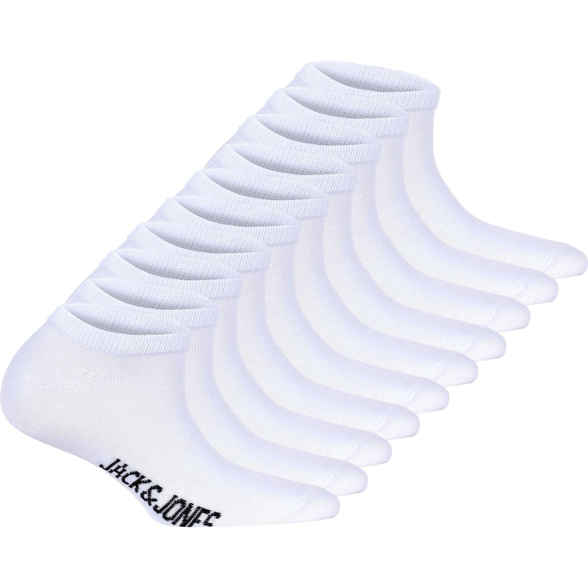 Jack & Jones, Herren, Socken, Jacdongo Socks 5 Pack Jnr, Weiss, (10er Pack, 38 - 43)