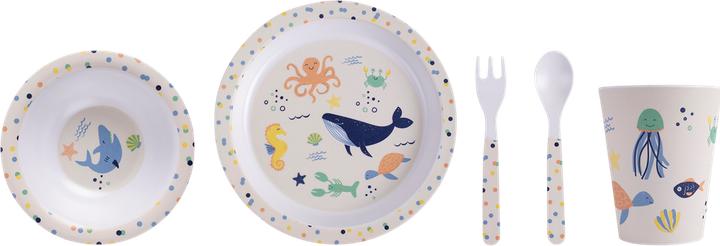 Actual product image Ladelle Kids Tableware Set Jungle