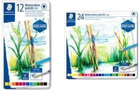 Produktbild Staedtler 146 10C Wasservermalbare Farbstifte (24 Farben, 24 x)