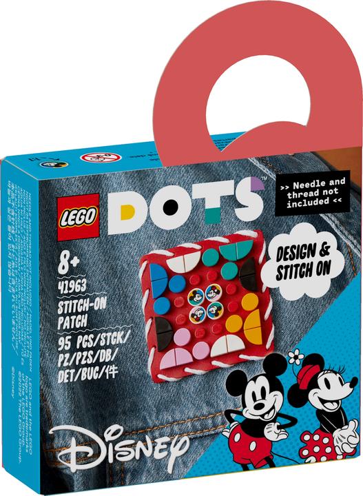 Produktbild LEGO Micky und Minnie Kreativ-Aufnäher (41963, LEGO Dots)