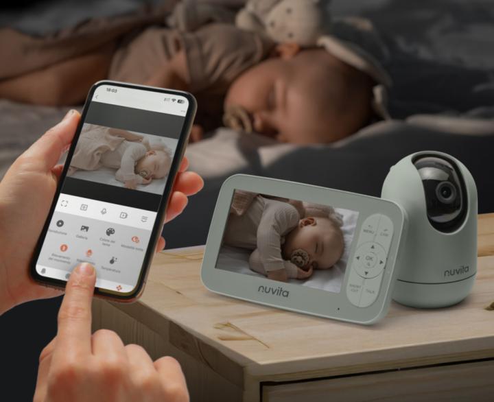 Actual product image Nuvita 5 Wireless mit Wifi Video Baby Monitor (Video & Audio, 600 m)