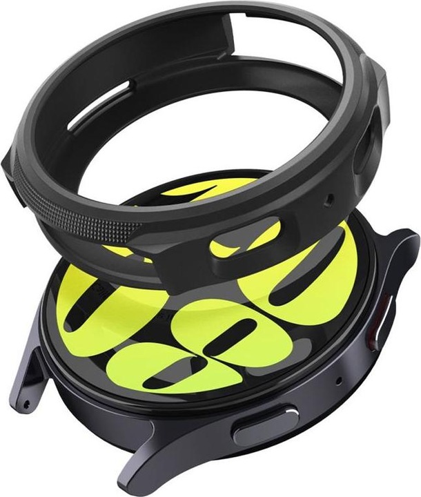 Actual product image Spigen Liquid Air Samsung Galaxy Watch 7 44 mm czarny/matte black ACS07900