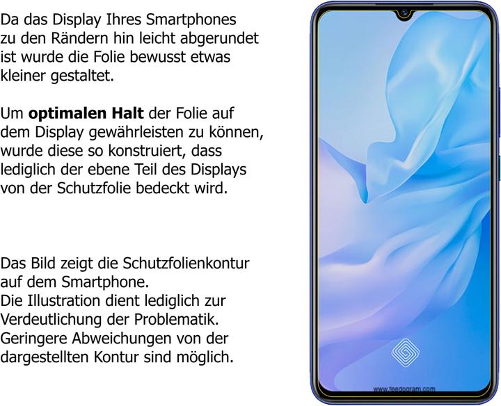 Actual product image Dipos Screen Protector Anti-Glare (6 Piece, Vivo Y51 (2020))
